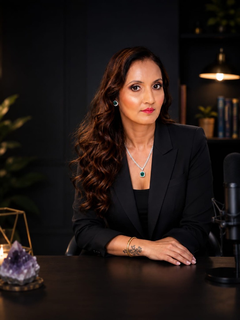 Tina, host of The Unfiltered Gyaan